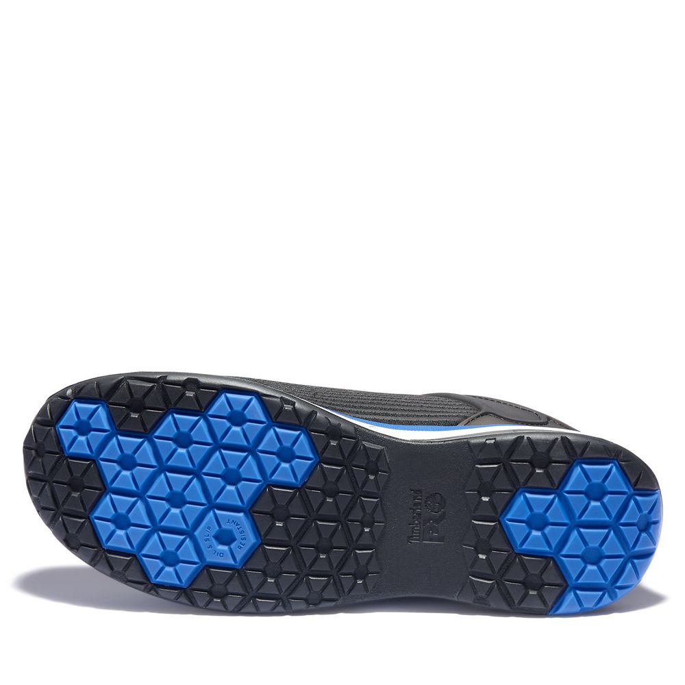 Calçado de Segurança Masculino - Timberland Pro® Drivetrain Comp Toe - XAHOG4512 - Pretas/Azuis